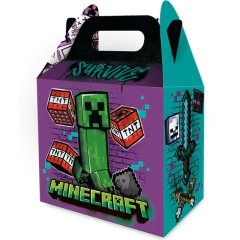Caixa Surpresa Festa Minecraft 08 Unidades Aniversário Jogo Minecraft Game Caixinha Surpresa - comprar online