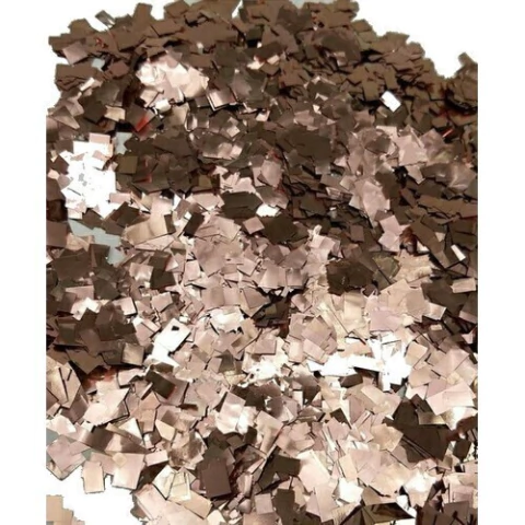 Confetes Para Balão Balloon Cake Rosé Gold 100g confete para balões personalizado