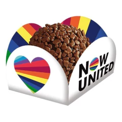 Porta Forminha Para Doces Festa Now United Com 80 Unidades - comprar online