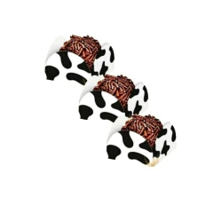 Forminha Vaquinha Festa Fazendinha Porta Forma Quatro Pétalas Decoração Fazendinha Manchas Vaquinha - comprar online