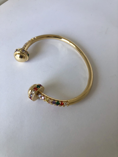 Bracelete redondo zircônia PL0041 - comprar online