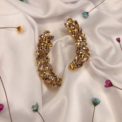 Brinco ear cuff pedraria festa BR0075 - loja online
