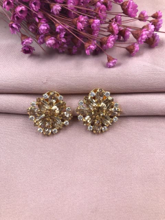 Brinco redondo zircônia BR0010