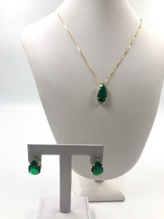 Imagem do Conjunto gota dourada CJ0022