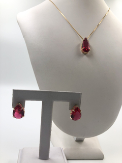 Conjunto gota dourada CJ0022 - comprar online