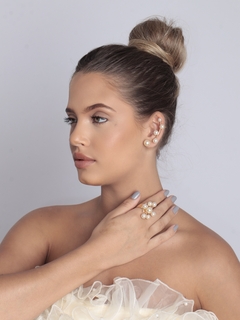 BRINCO EAR CUFF PÉROLAS BR0211 na internet