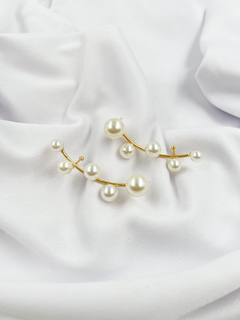 BRINCO EAR CUFF PÉROLAS BR0211 - comprar online