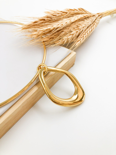 Colar aro million CL0113 - Ellegance bijoux
