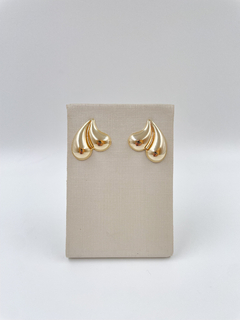 Brinco vírgula dupla BR0179 - Ellegance bijoux