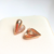 Brinco love cristal gold - loja online