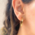 Brinco leque gold - loja online