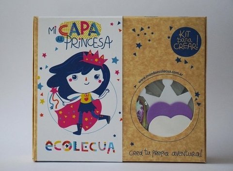 Kit para crear: MI CAPA DE PRINCESA