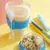 Vaso para llevar yogurt y cereales