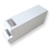 Pack de Cajas Deslizantes Dobles 16x4,8x4,8 Blancas - MODELO D31 - comprar online