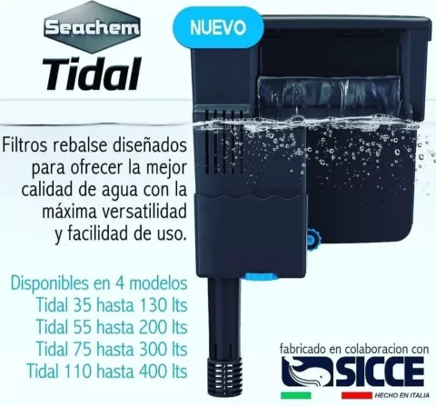 TIDAL 55 Seachem filtro cascada - comprar online