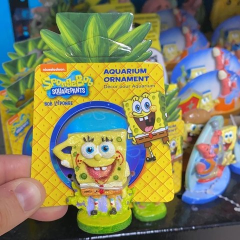 Bob esponja resina