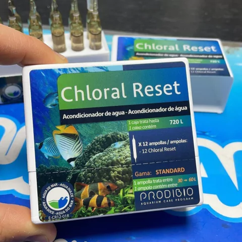 Chloral Reset acondicionador de agua Prodibio ampolla