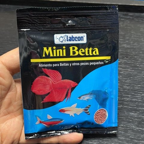 Mini Betta alimento granulado