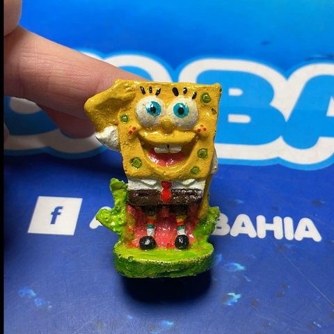 Bob Esponja resina nac