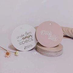 Tag Redonda 4x4 cm