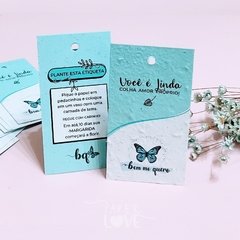 TAG Ecológica 9x5 cm