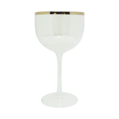 Taça Gin Light Personalizada | Com Borda Metalizada - Paper Love 