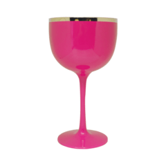 Taça Gin Light Personalizada | Com Borda Metalizada na internet