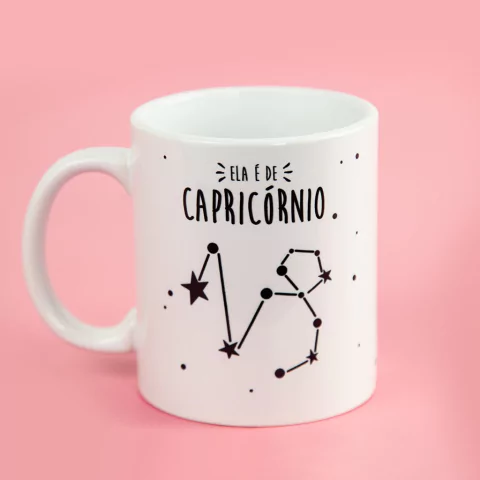 Caneca Signos - Capricórnio