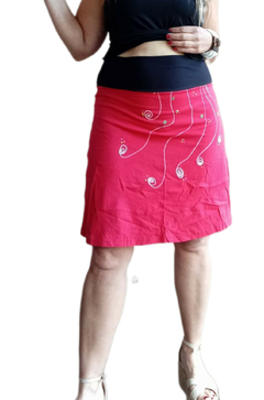 pollera algodón en internet