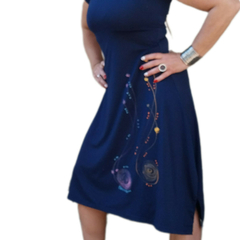 Vestido pintado - comprar online