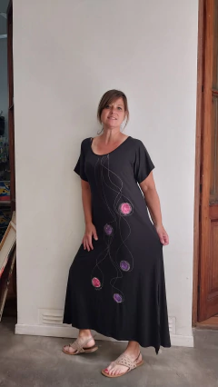 Vestidos largos pintados a mano - tienda online