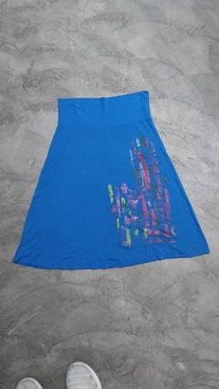 Polleras pintadas a mano ULTIMAS!! - catuna ropa creativa