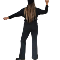 remeras de lanilla combinadas - tienda online
