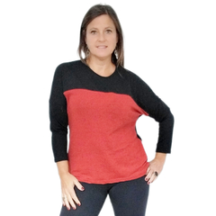 Imagen de remeras de lanilla combinadas