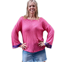 sweater hilo manga oxford - comprar online