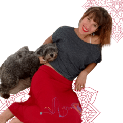 Polleras pintadas a mano ULTIMAS!! - comprar online
