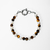 tigers eye and freshwater pearl - pulseira em olho de tigre e pérola natural
