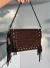 BOLSA FRANJA MELISSA MARROM ESCURO