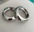 BRACELETE CIRCULO LISO FOLHEADO A PRATA - loja online