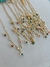 SOSO CHOKER OLHO GREGO PENDURICALHOS FOLHEADO A OURO - loja online