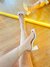 SANDÁLIA MILA SALTO ALTO OFF WHITE - IÁ SHOES