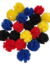 POMPOM DE MALHA DE 2,5CM - 20 UNIDADES - Rainhas do Laço