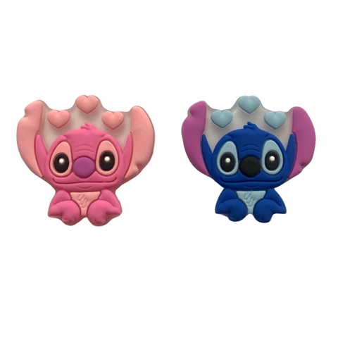 APLIQUE STITCH E ANGEL APAIXONADOS EMBORRACHADO - 2 UNIDADES