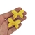 APLIQUE BORBOLETA GLITTER AMARELA TECIDO - 2 UNIDADES - comprar online