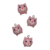 PINGENTE GATINHO ROSA - 1 UNIDADE