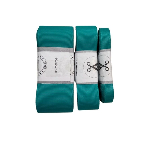 FITA GORGURÃO SANDING COR 68 (VERDE AZULADO) - 5 METROS