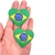 APLIQUE CORAÇÃO DO BRASIL - 2 UNIDADES - comprar online