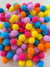 POMPOM DE 1 CM SORTIDO - 100 UNIDADES na internet