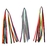 TASSEL DE FITAS COLORIDAS - 1UN