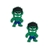APLIQUE HULK EMBORRACHADO - 2 UNIDADES